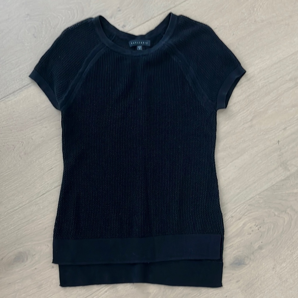 Sanctuary Short Sleeve Sweater Small